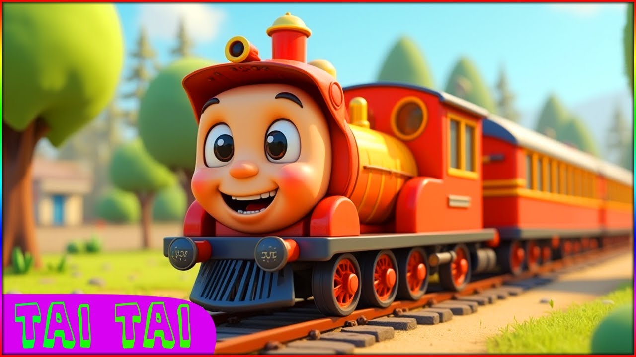 Trenulețul Colorat🚂Cântece și desene animate pentru copii | TAI TAI