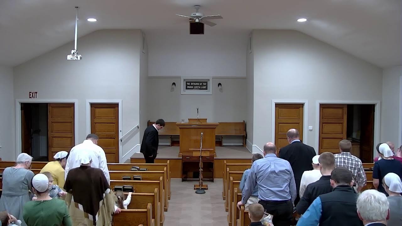 Rawlinsville District Winter Bible School - Larry Harnish - Going from Strength to Strength