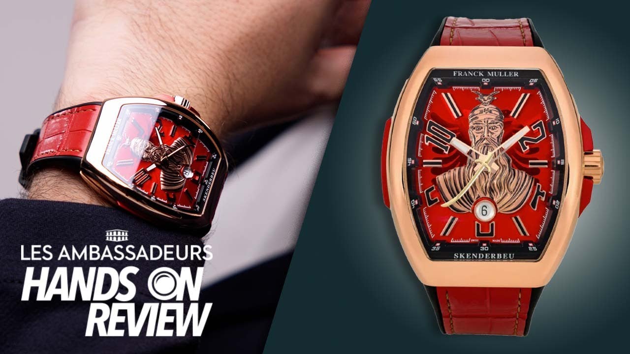 Hands On: Franck Muller Vanguard Racing Skenderbeu - Legacy of a hero