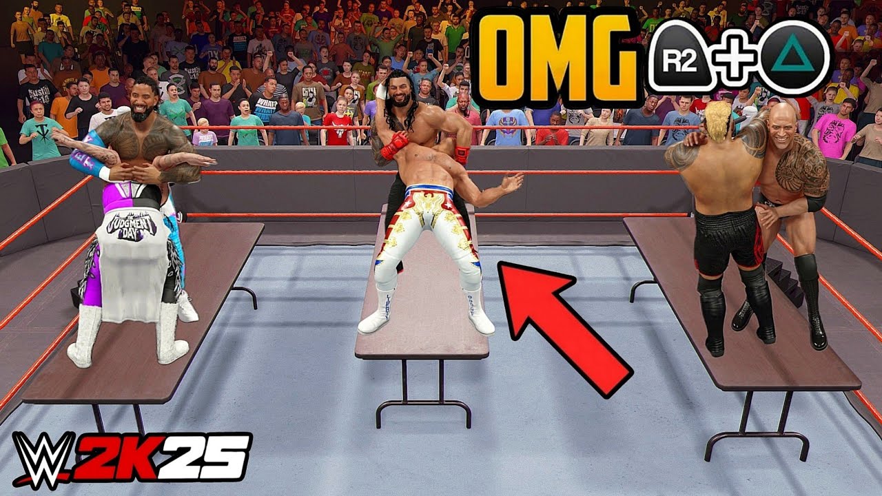 1 Hour of Extreme Moments in WWE 2K25!