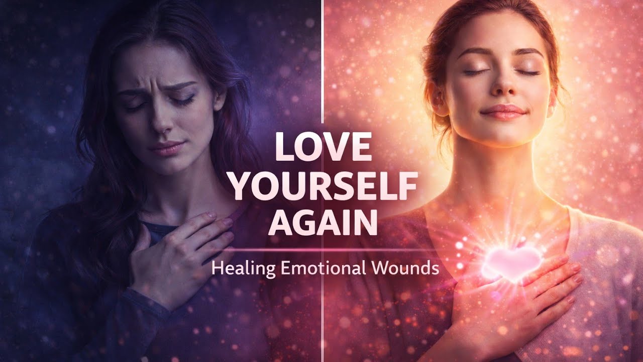 Heal Your Heart While You Sleep 💗 | Self-Love Reprogramming Music