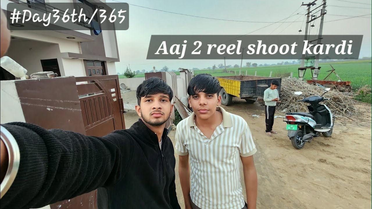 Aaj 2 reel shoot kardi/#Day36th/365 of my vlog 