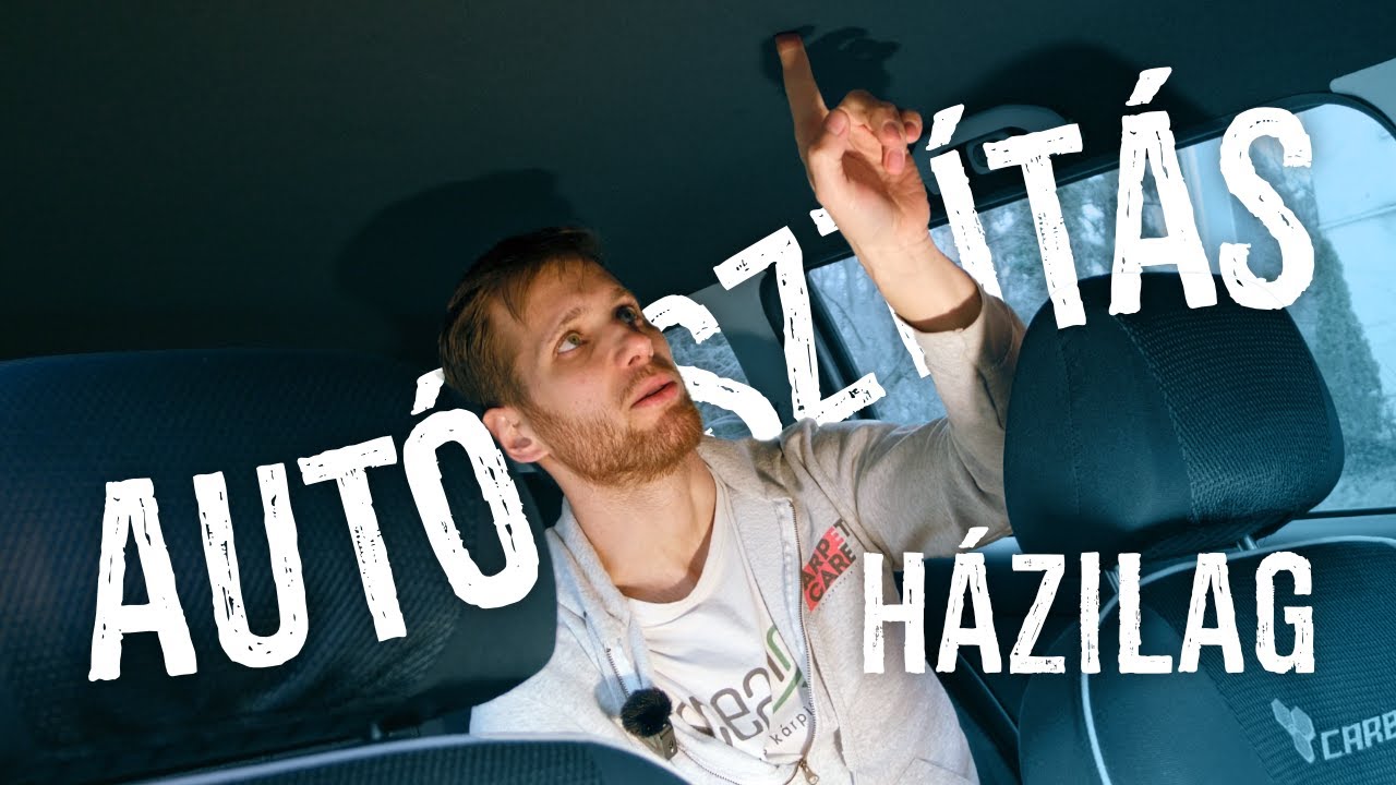 AUTÓBELSŐ TISZTÍTÁS 🚗 egyszerűen, házilag