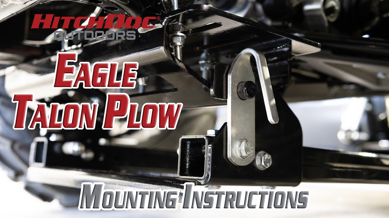 Eagle Talon Plow System - Front Mount Installation (ATV & UTV)