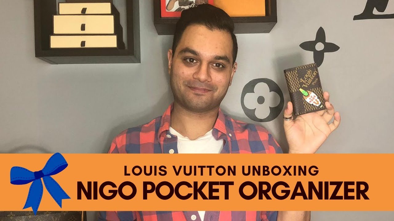 LOUIS VUITTON LIMITED EDITION UNBOXING 2020  | LV x Nigo Pocket Organizer