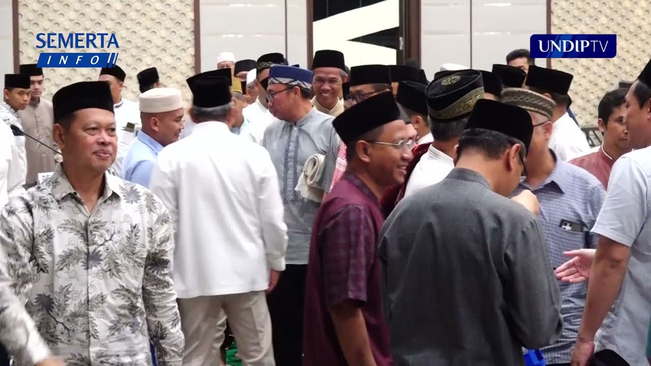 (INFO) Tarawih Silaturahim Ramadan 1447 H UNDIP | Kebersamaan Dosen & Tendik di Muladi Dome
