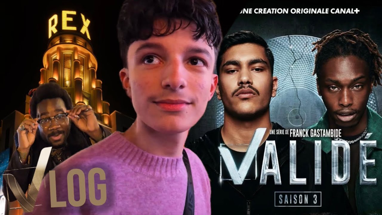 VLOG de l’Avant Première de VALIDÉ Saison 3 au Grand Rex ! NHM SHOW (feat Zayroes)