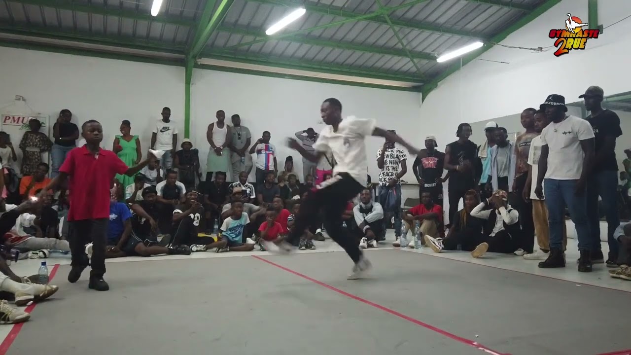 Battle Gymnaste 2 Rue-8e édition/Catégorie Danses urbaines gabonaises 1/8  BB KINIO VS WARNER