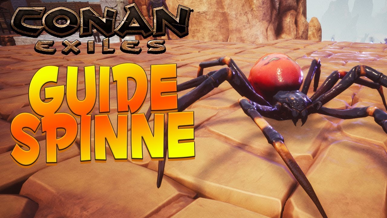 CONAN EXILES GUIDE: Spinne - Eier Fundort, verderbte Spinne zähmen & Kampf 🕷️ 2019
