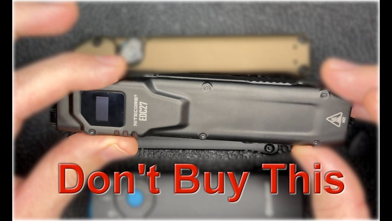 DON'T BUY THIS! (buy this instead). EDC 27 vs Arkfeld Pro vs Wedge flat flashlight 1 year of use