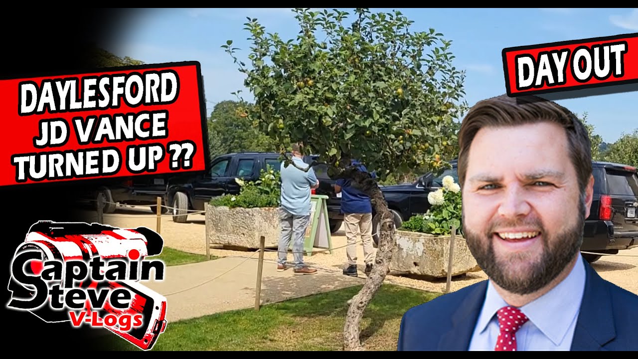 Daylesford Farm Shop - JD Vance Turned Up !!! - Cotswolds - 2025 @ManilaLondon  Birthday