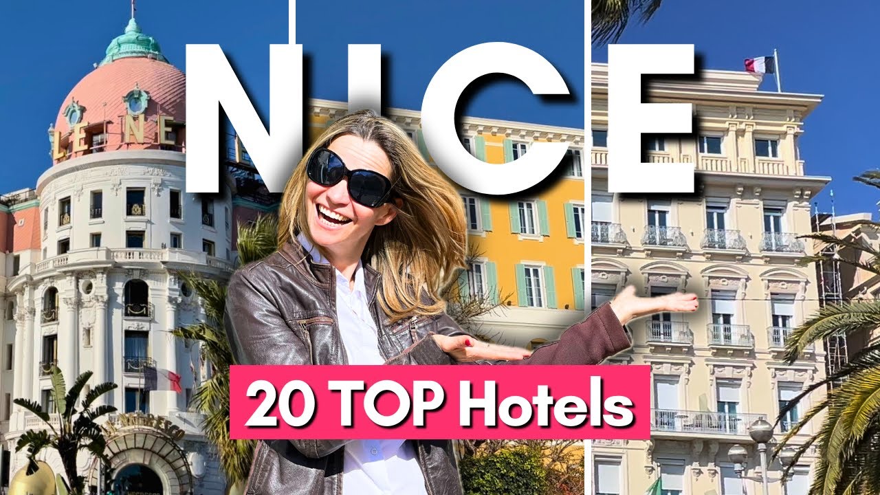 Where to Stay in Nice: 20 Best Hotels for Every Budget (Real Footage!)
