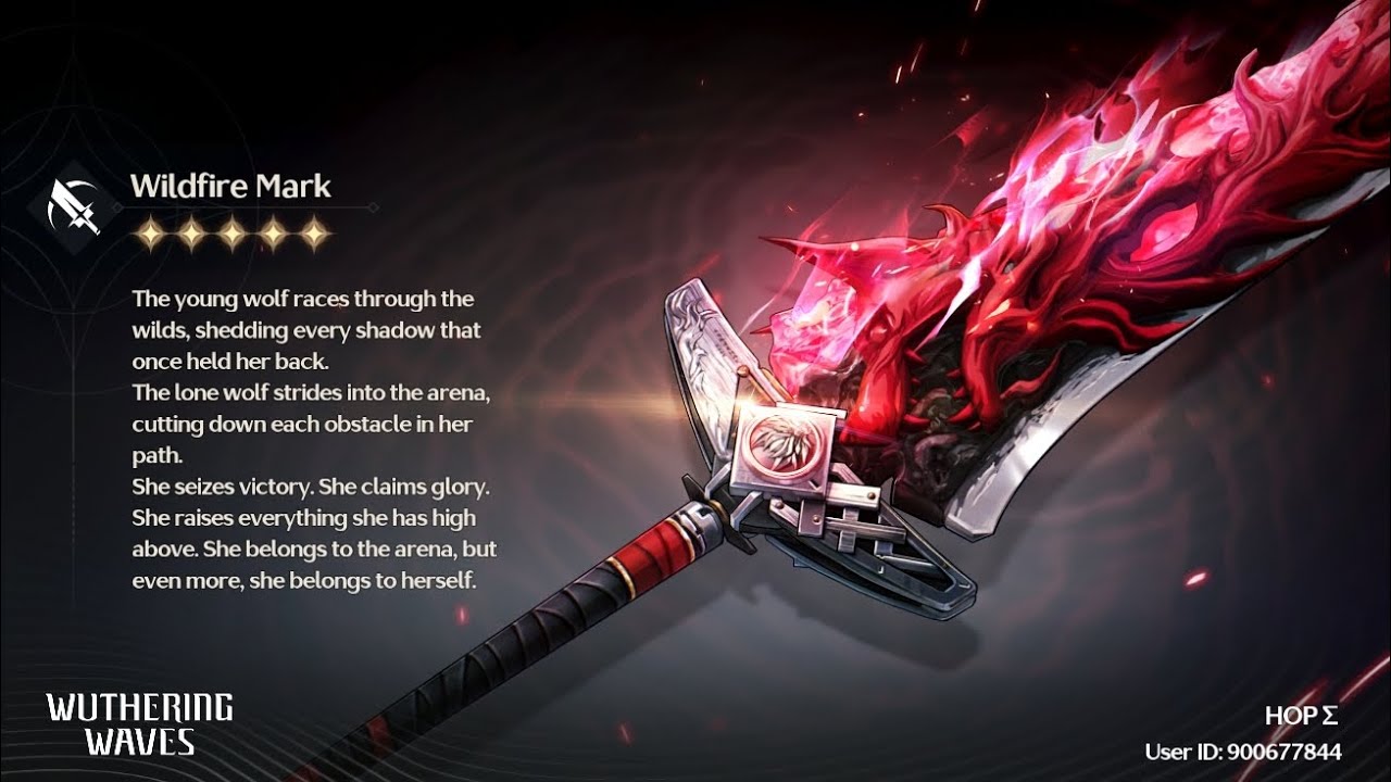 Got Wildfire Mark 😍 .. Lupa's signature weapon 😇 