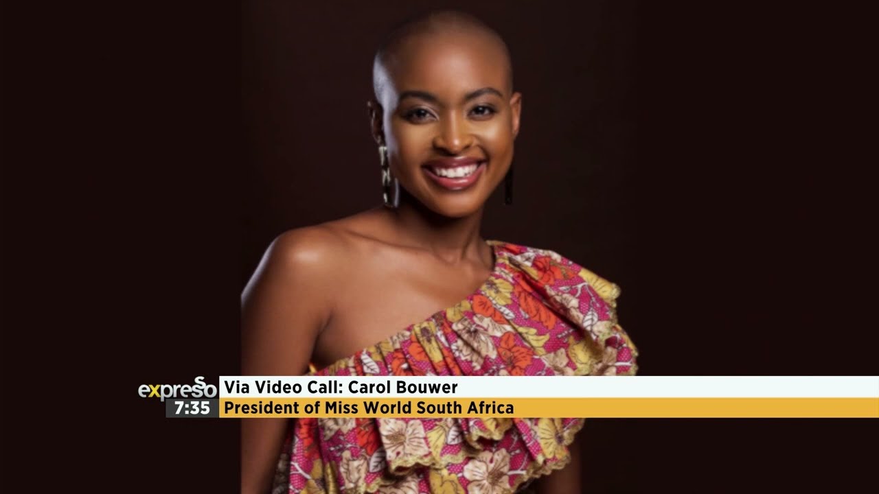 Carol Bouwer Chats Miss World South Africa 2023