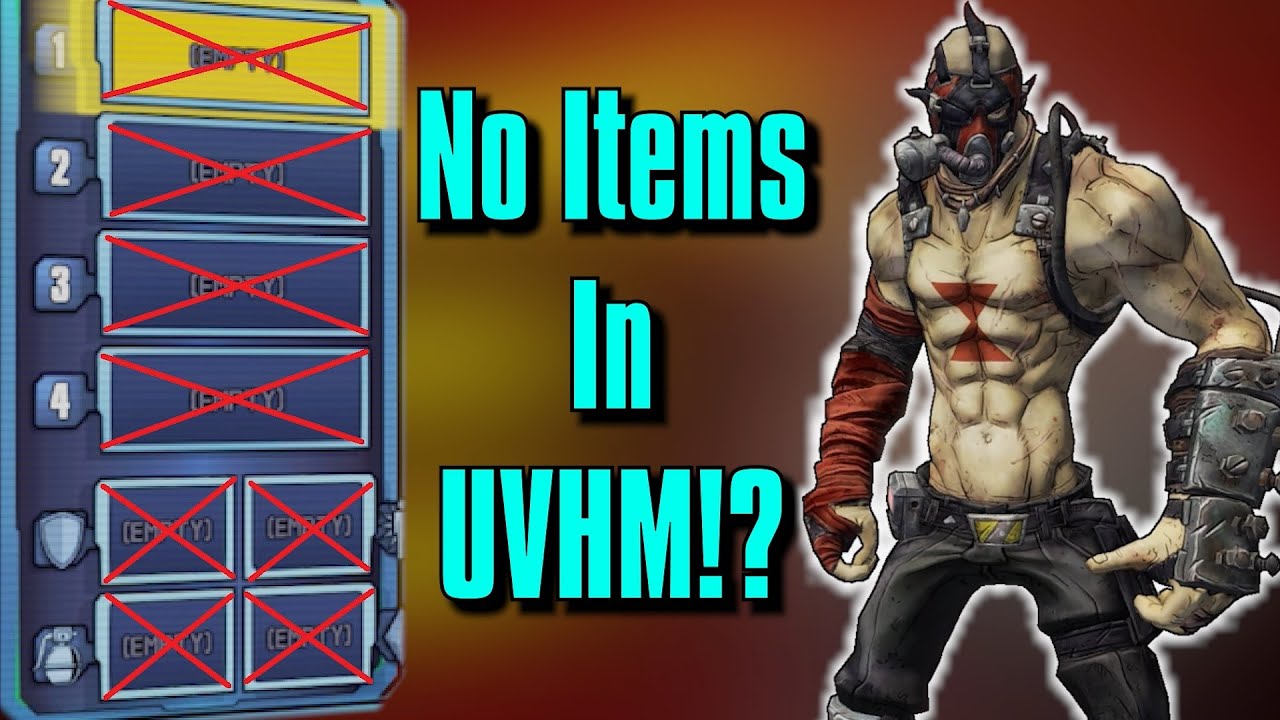 Можно ли пройти UVHM БЕЗ ПРЕДМЕТОВ?