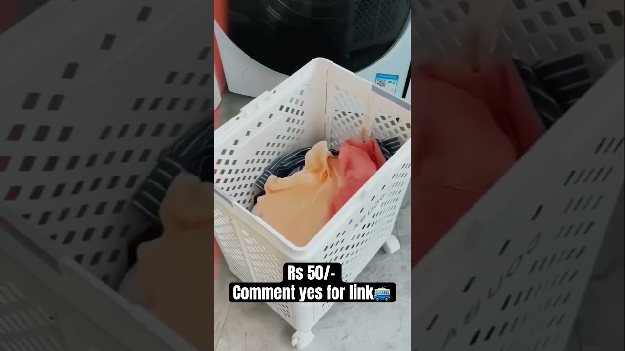 Foldable laundry basket from amazon | amazon sale | shorts #amazon #meesho #flipkart #shorts