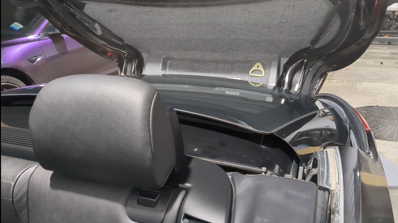 2007 BMW 328I Convertible Top Getting Stuck IN Down Position. Tech Tip On How To Close