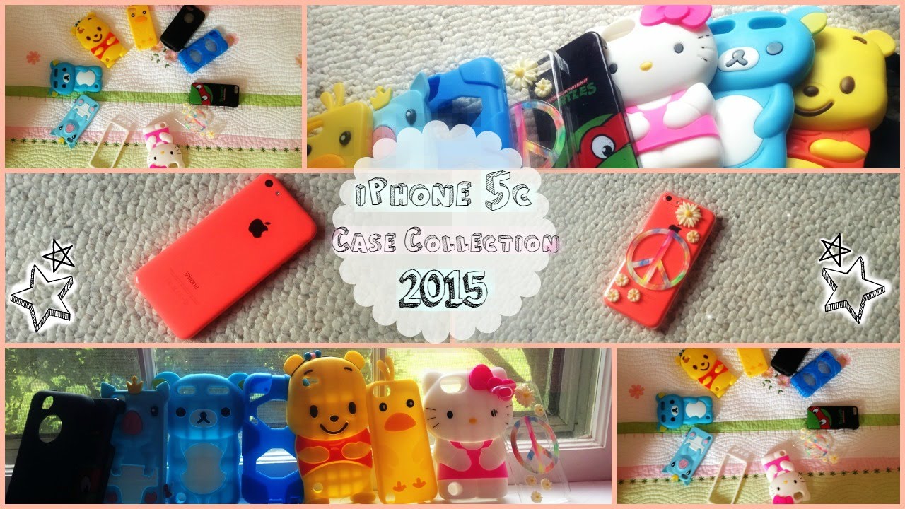 IPhone 5c case collection ♥