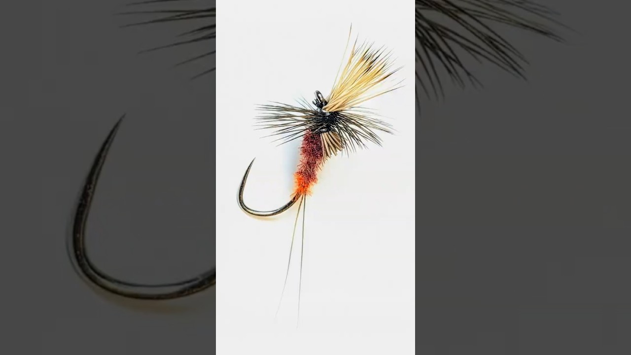 CDC Body Cripple Mayfly. #dryfly #flytying #flyfishing #mayfly #troutflies #shotaflies #Bestfly