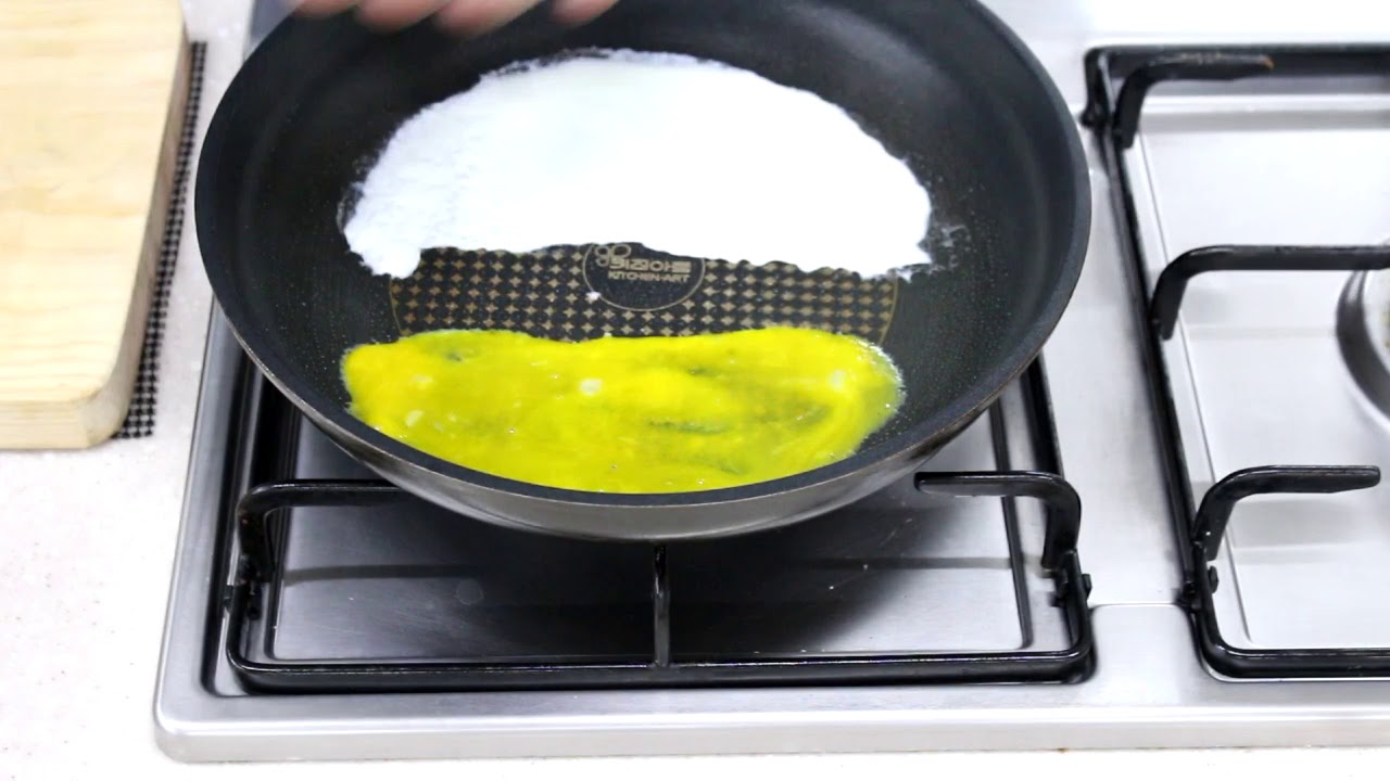 한식조리기능사 정석 : 달걀 지단부치기 ( 떡국, 만둣국, 비빔밥 다양하게 이용하세요) 지단의 정석