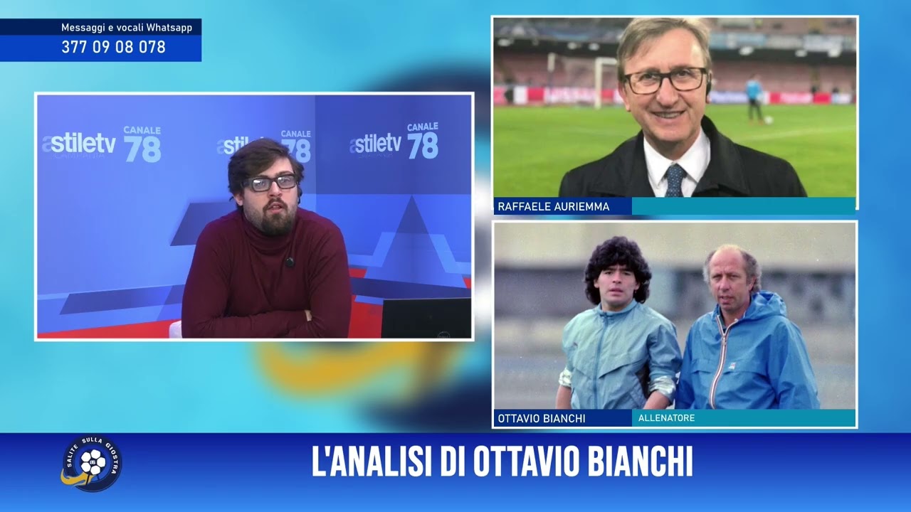 OTTAVIO BIANCHI: «GRAVE PER IL #NAPOLI USCIRE DALLA CHAMPIONS! SU #FERLAINO…«