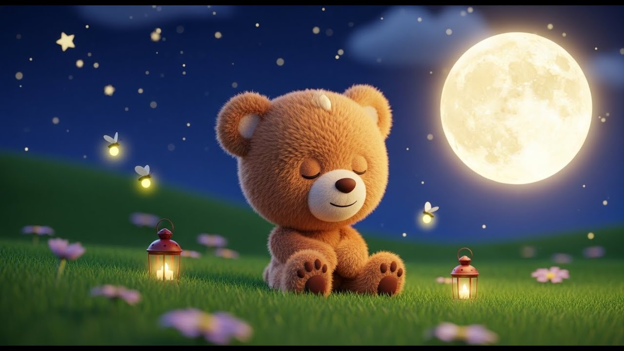Teddy Bear Danced in the Moonlight Glow | Fun Kids Nursery Rhyme | Songs & Rhymes for Children