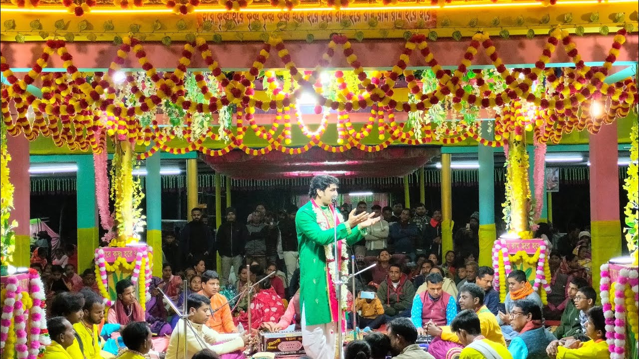 কৃষ্ণন দাস মুখার্জি কির্তনীয়া পেচারথলে কির্তন পরিবেশন!#countingjourney harinamsankirtan #pecharthal