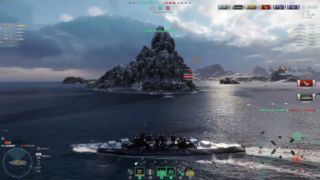 Vermont Clan Battles 6 kill game  240k