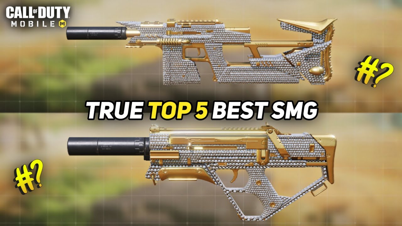 Top 5 best SMG in Cod mobile Season 8