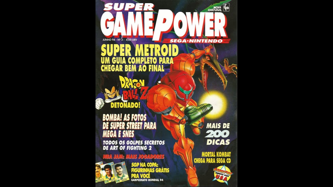 #03 Revista Super Game Power N.º03, edição junho de 1994.
