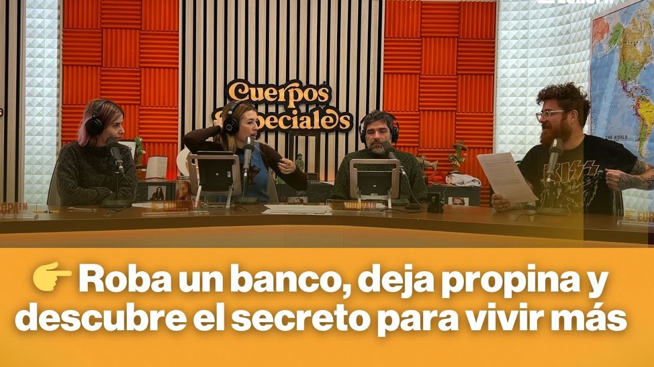 👉 Roba un banco, deja propina y descubre el secreto para vivir más