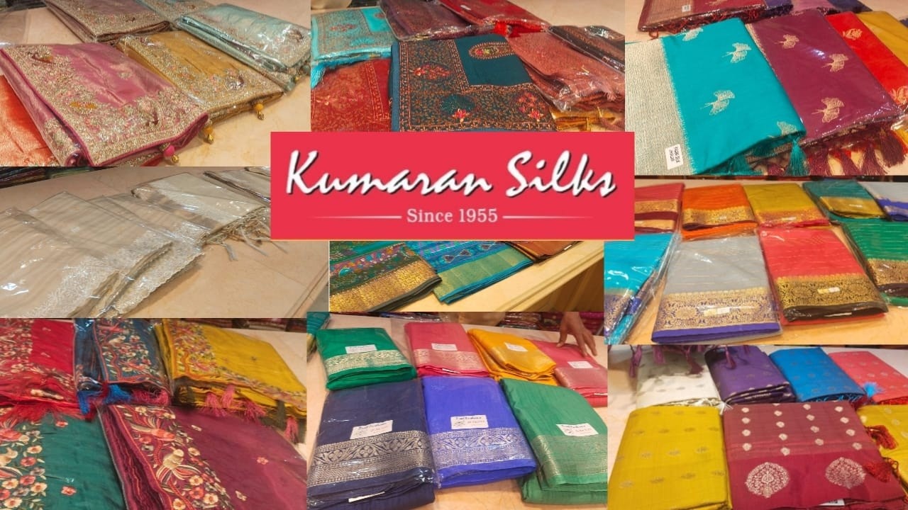 T Nagar Kumaran Silks New Arrivals|Patola Silk|Spun Silk|Raw Silk|Crepe|Tussar|Kota|semi Mysore Silk