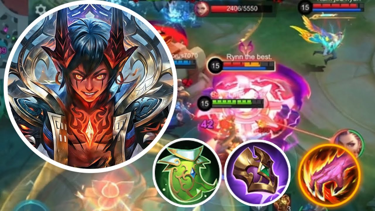DYRROTH BEST HERO FOR SOLO RANK BEST BUILD PUSH RANK IN MOBA 