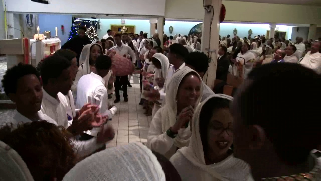 Christmas celebration at Kidanemhret Eritrean Catholic Chaplaincy Toronto, Canada