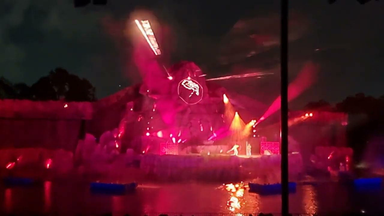 Disney's Fantasmics. Eindshow van Hollywood Studio's.