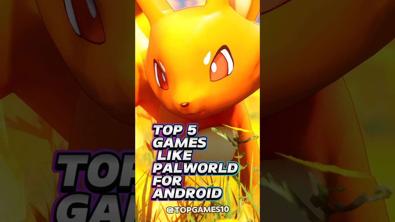Top 5 Games Like Palworld For Android🔥#shorts