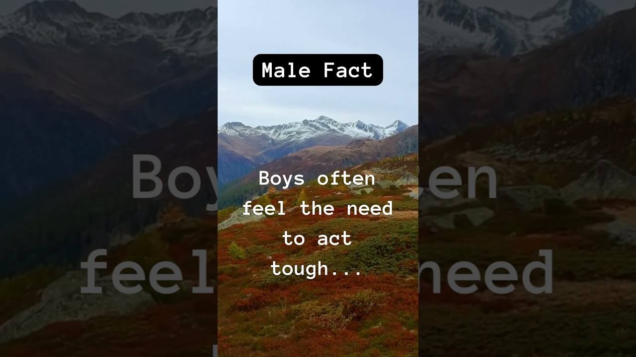 Breaking Male Stereotypes: The Pressure to be 'Tough