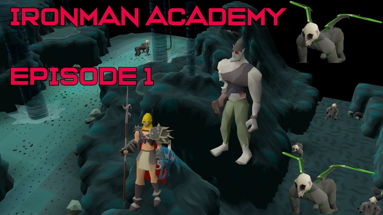 Ironman Academy Series ! Episode 1- The ONE with the Monkey #ironman #osrs2007 #osrs #runescape