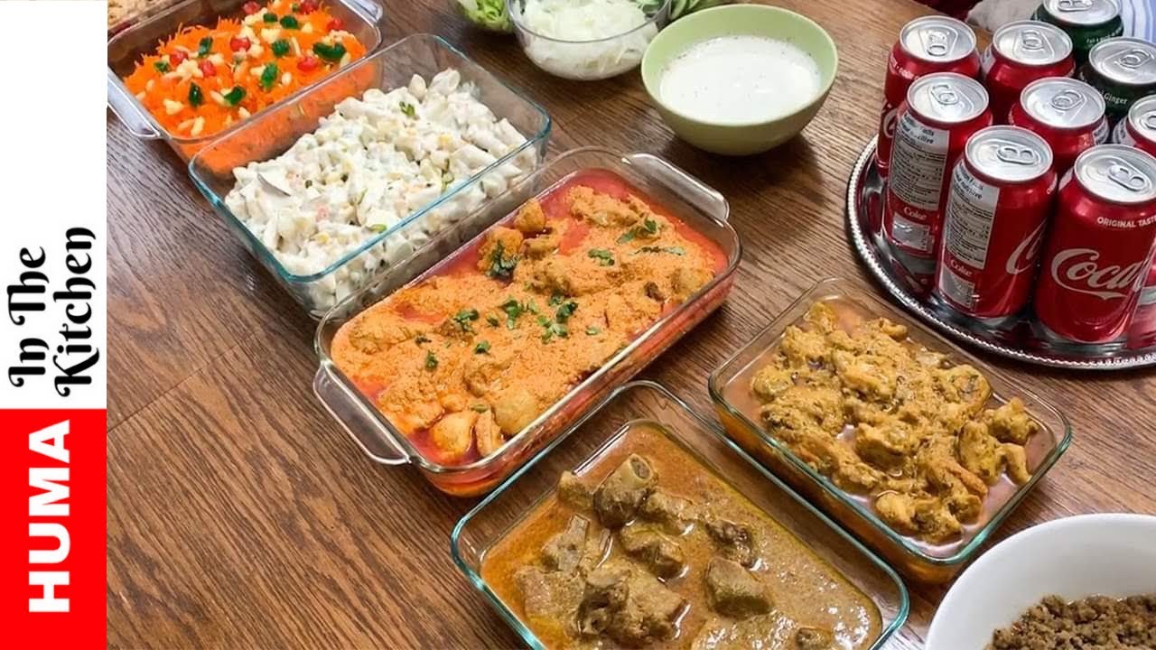 Dawat Preparation and VLOG - Party Ideas with Tips by (HUMA IN THE KITCHEN)