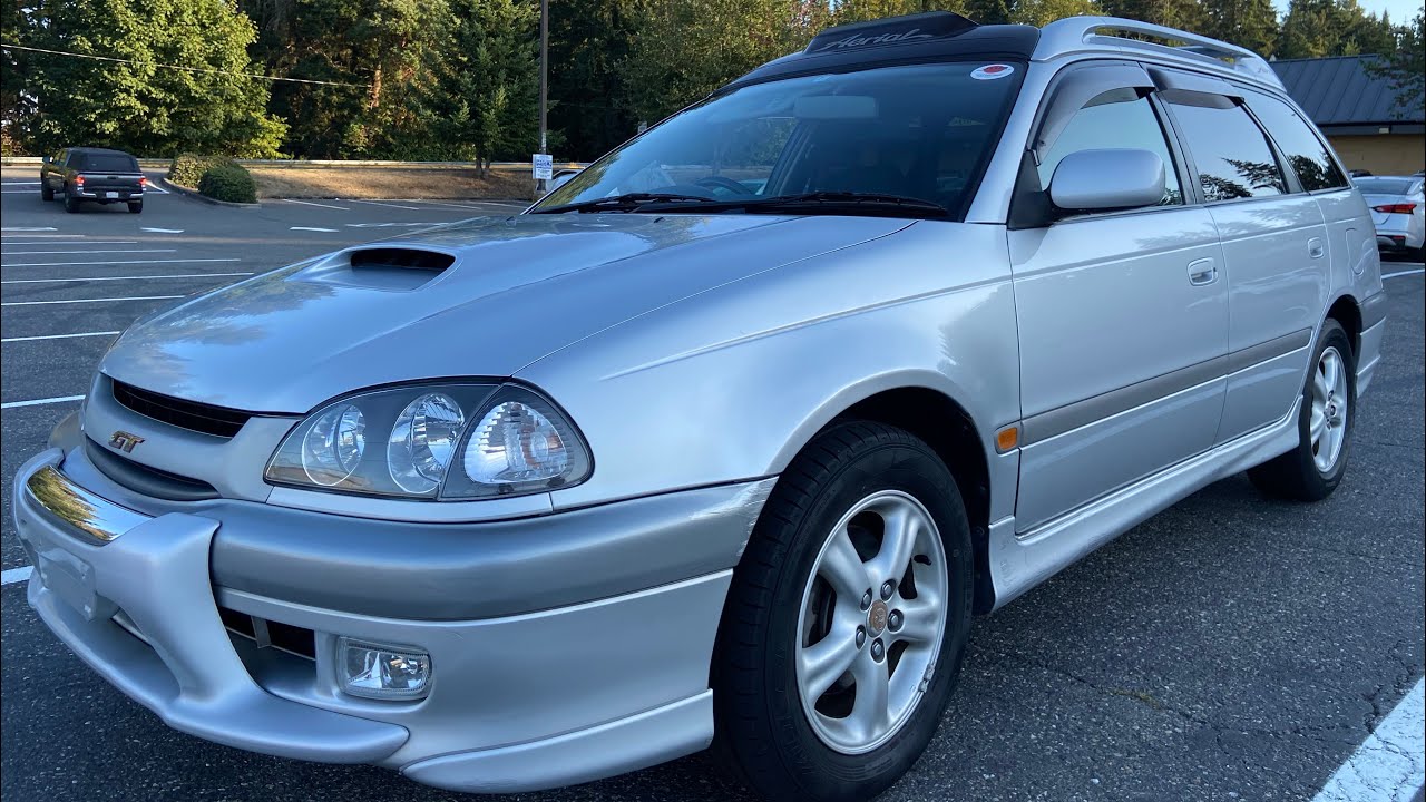 Turbo 260hp Toyota Caldina 4WD MT5, 3SGTE, ST215 JDM
