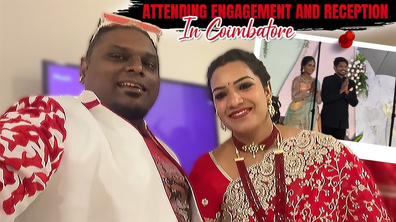 Engagement and Reception at Coimbatore | Tamil Nādu Marriage