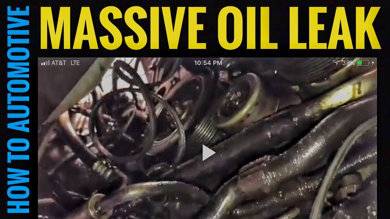 This Is What Happens  If You Over￼ Fill Your Engine Oil (Toyota Fj Cruiser With Major Oil Leak)
