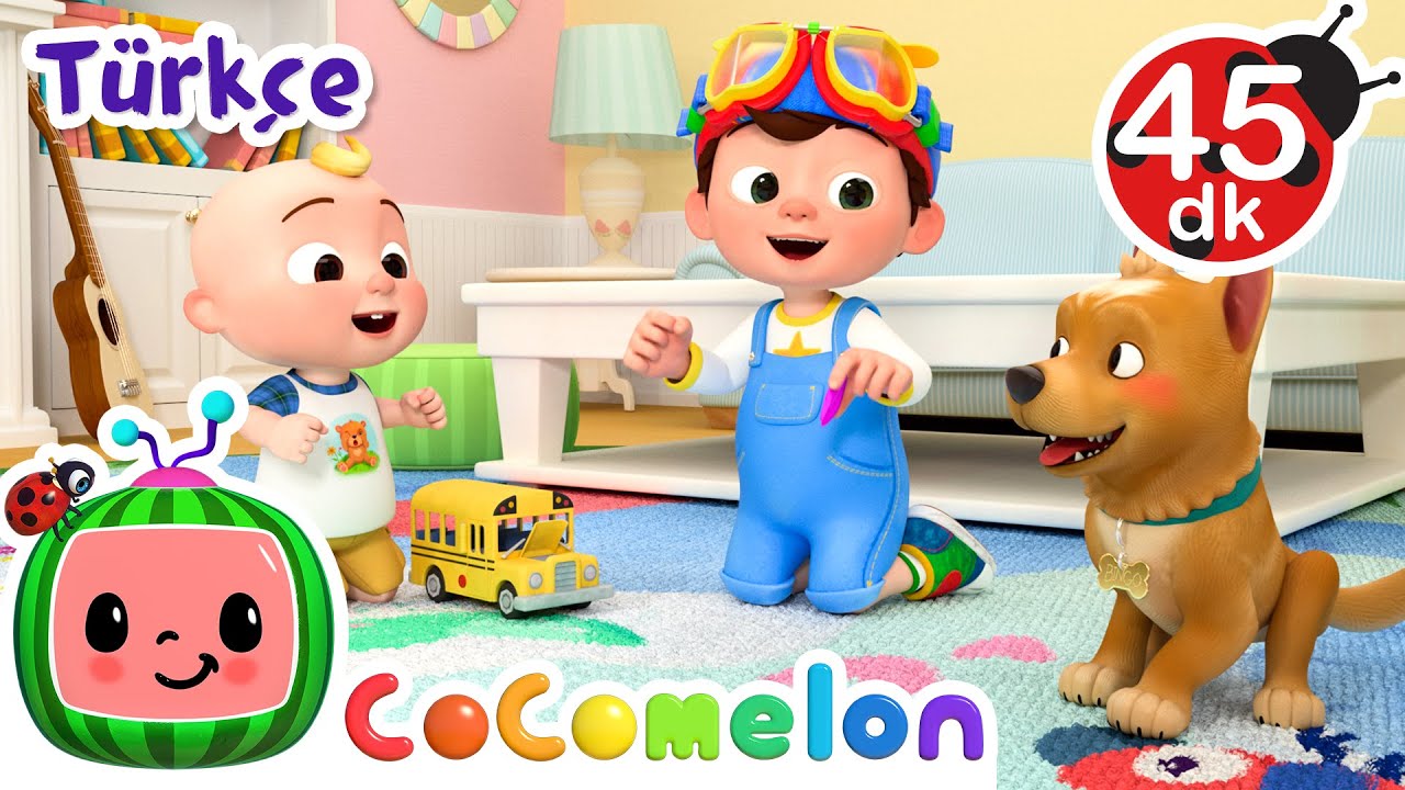 Otobüsün Tekerleri Dönüyor 🚌 CoComelon | Çocuk Çizgi Filmleri | Moonbug Kids Türkçe