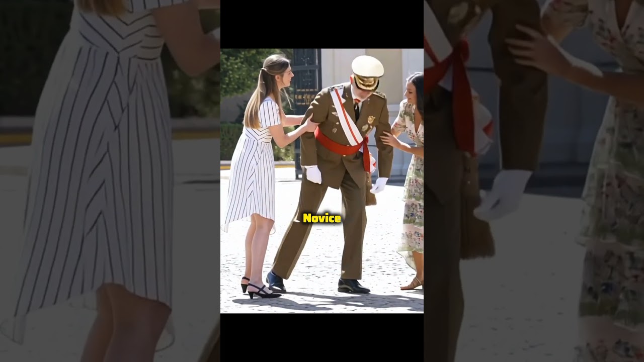 Queen Letizia and Infanta Sofia protecting King Felipe #letizia #infantasofia #spanishroyalfamily