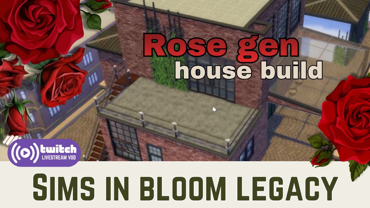Building a Starter Penthouse for the Rose Generation | Sims In Bloom Legacy