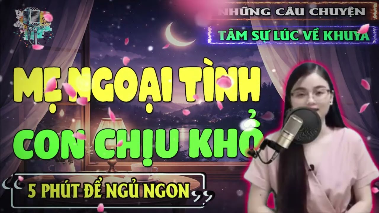 NHỮNG CÂU CHUYỆN LÚC VỀ KHUYA : MẸ NGOẠI TÌNH CON CHỊU KHỔ -   MC THU HUỆ