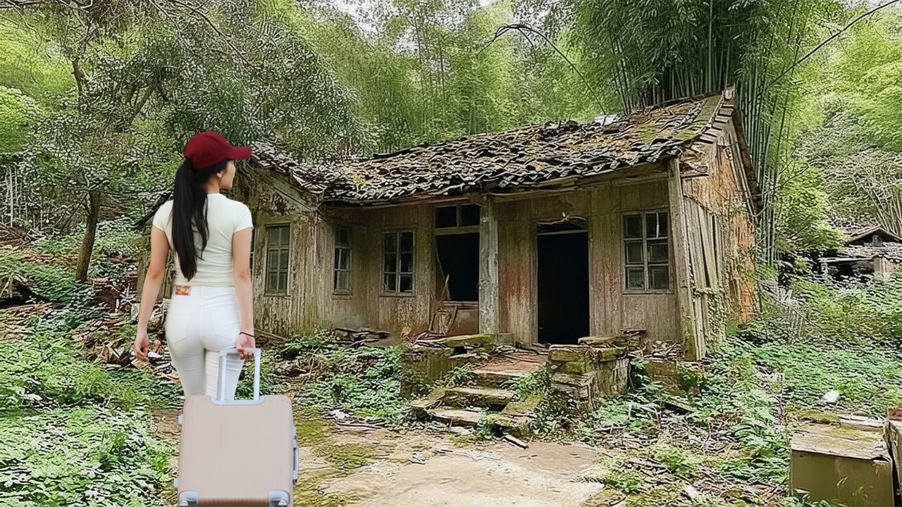 TIMELAPES -  Single Mother Transforms Abandoned House into Dream Home | Rural Life Build