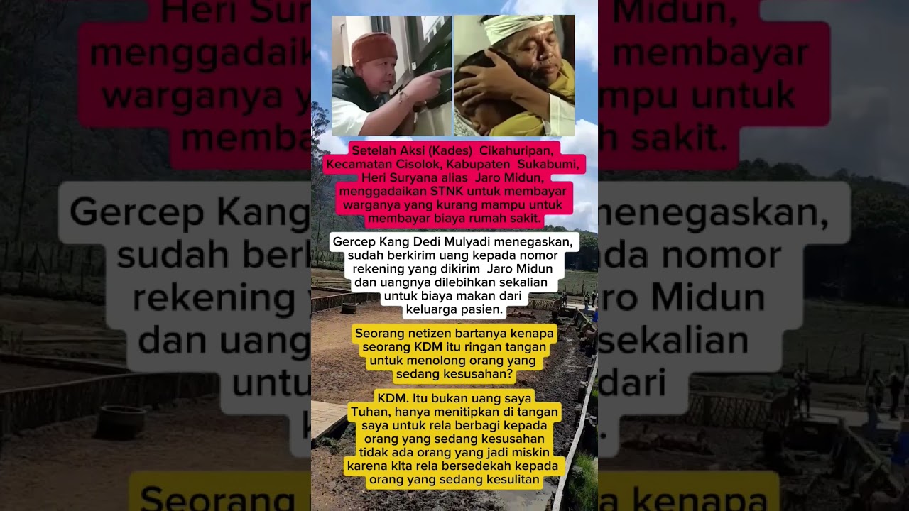 kdm gercep #kdm #dedimulyadi #gubernurjabar #news