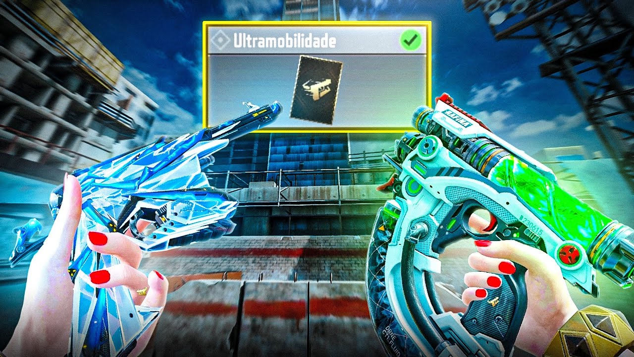 USEI AS PISTOLAS COM MUNIÇÃO INFINITA NO COD MOBILE! (ULTRAMOBILIDADE)