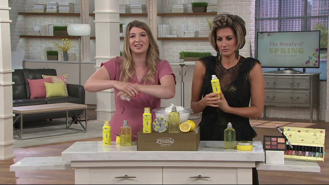 L'Occitane Citrus Verbena 3-Piece Body Set on QVC